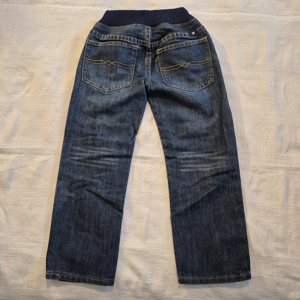 Lucky Brand boys size 6 Billy straight leg, soft waist pull on jeans VGUC - Picture 3 of 7